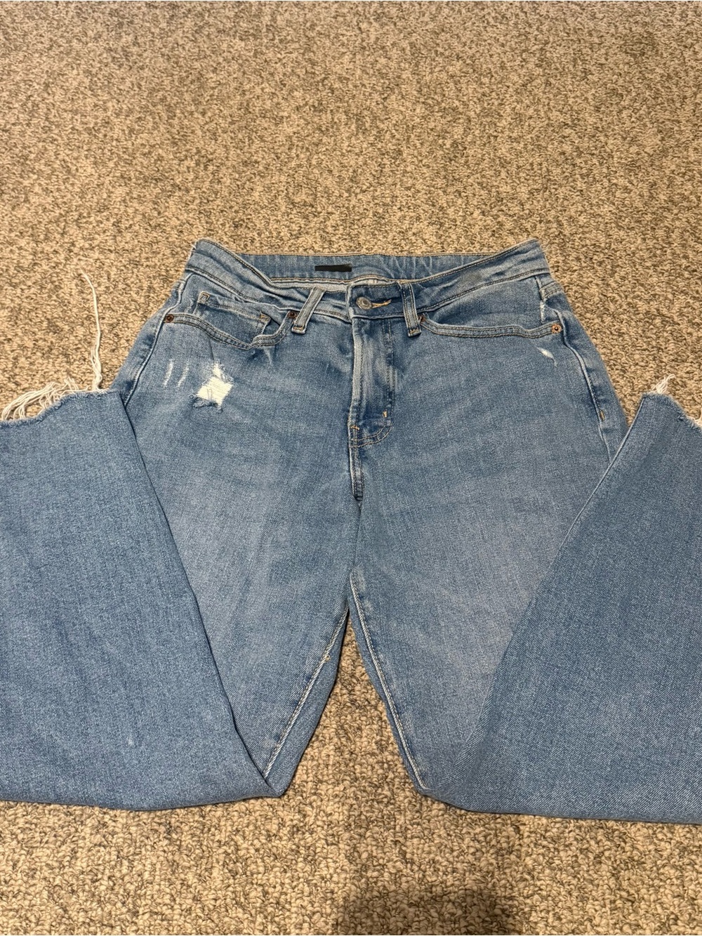 Old Navy Light Blue Straight Leg Women's Jeans